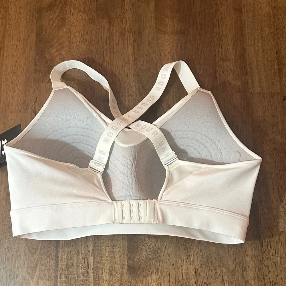 Under Armour White Crossback Light Support Sports Bra. NWT. Size XXL - Picture 7 of 10